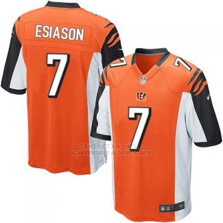 Camiseta Cincinnati Bengals Esiason Naranja Nike Game NFL Hombre