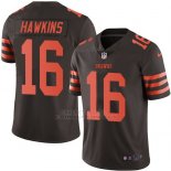 Camiseta Cleveland Browns Hawkins Negro Nike Legend NFL Hombre