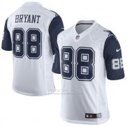 Camiseta Dallas Cowboys Bryant Blanco y Profundo Azul Nike Elite NFL Hombre