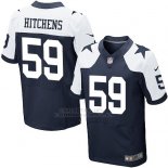 Camiseta Dallas Cowboys Hitchens Profundo Azul y Blanco Nike Elite NFL Hombre Camiseta Dallas Cowboys Hitchens Profundo Azul y Blanco Nike Elite NFL Hombre