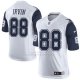 Camiseta Dallas Cowboys Irvin Blanco y Profundo Azul Nike Elite NFL Hombre