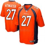 Camiseta Denver Broncos Atwater Naranja Nike Game NFL Hombre