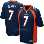 Camiseta Denver Broncos Elway Azul Oscuro Nike Game NFL Hombre