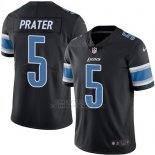 Camiseta Detroit Lions Prater Negro Nike Legend NFL Hombre