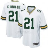 Camiseta Green Bay Packers Clinton Dix Nike Game NFL Blanco Hombre