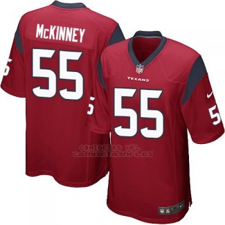 Camiseta Houston Texans McKinney Rojo Nike Game NFL Nino