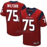 Camiseta Houston Texans Wilfork Rojo Nike Elite NFL Hombre