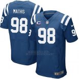 Camiseta Indianapolis Colts Mathis Azul Nike Elite NFL Hombre Camiseta Indianapolis Colts Mathis Azul Nike Elite NFL Hombre