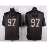 Camiseta Jacksonville Jaguars Miller Apagado Gris Nike Anthracite Salute To Service NFL Hombre Camiseta Jacksonville Jaguars Miller Apagado Gris Nike Anthracite Salute To Service NFL Hombre