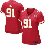 Camiseta Kansas City Chiefs Hali Rojo Nike Game NFL Mujer