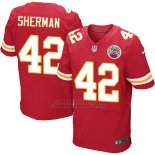 Camiseta Kansas City Chiefs Sherman Rojo Nike Elite NFL Hombre