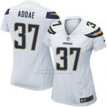 Camiseta Los Angeles Chargers Addae Blanco Nike Game NFL Mujer Camiseta Los Angeles Chargers Addae Blanco Nike Game NFL Mujer