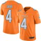 Camiseta Miami Dolphins Darr Naranja Nike Legend NFL Hombre