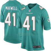 Camiseta Miami Dolphins Maxwell Verde Nike Game NFL Nino