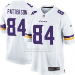 Camiseta Minnesota Vikings Patterson Blanco Nike Game NFL Nino