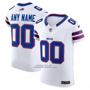 Camiseta NFL Elite Buffalo Bills Vapor F.U.S.E. Personalizada Blanco