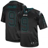 Camiseta NFL Elite Hombre Philadelphia Eagles 9 Nick Foles Negro