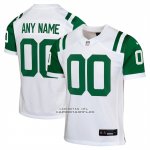 Camiseta NFL Elite Nino New York Jets Classic Alterno Personalizada Blanco