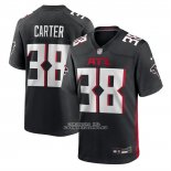 Camiseta NFL Game Atlanta Falcons Nathan Carter Negro