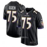 Camiseta NFL Game Baltimore Ravens Jonathan Ogden Retired Negro