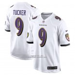 Camiseta NFL Game Baltimore Ravens Justin Tucker Blanco