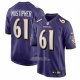 Camiseta NFL Game Baltimore Ravens Sam Mustipher Violeta