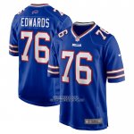 Camiseta NFL Game Buffalo Bills David Edwards Azul