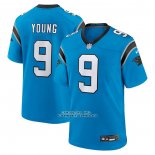 Camiseta NFL Game Carolina Panthers Bryce Young 2023 NFL Draft First Round Pick Alterno Azul
