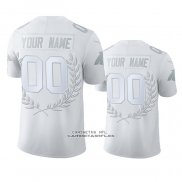 Camiseta NFL Game Carolina Panthers Custom White NFL Mvp Jersey