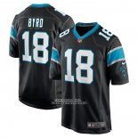Camiseta NFL Game Carolina Panthers Damiere Byrd Negro