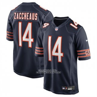 Camiseta NFL Game Chicago Bears Olamide Zaccheaus Azul
