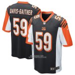 Camiseta NFL Game Cincinnati Bengals Akeem Davis Gaither Negro