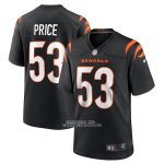Camiseta NFL Game Cincinnati Bengals Billy Price Negro