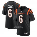 Camiseta NFL Game Cincinnati Bengals Bryan Cook Negro1 Camiseta NFL Game Cincinnati Bengals Bryan Cook Negro1
