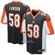 Camiseta NFL Game Cincinnati Bengals Carl Lawson Negro