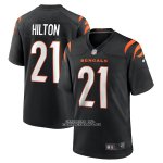 Camiseta NFL Game Cincinnati Bengals Mike Hilton Negro