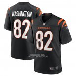 Camiseta NFL Game Cincinnati Bengals Scotty Washington Negro