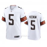 Camiseta NFL Game Cleveland Browns Case Keenum Blanco