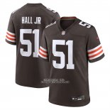 Camiseta NFL Game Cleveland Browns Mike Hall Jr Marron