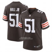 Camiseta NFL Game Cleveland Browns Mike Hall Jr Marron