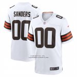 Camiseta NFL Game Cleveland Browns Shedeur Sanders 2025 NFL Draft Blanco