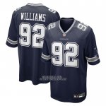 Camiseta NFL Game Dallas Cowboys Quinnen Williams Azul