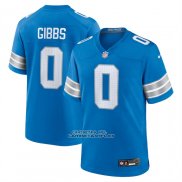 Camiseta NFL Game Detroit Lions Jahmyr Gibbs Azul1