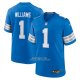 Camiseta NFL Game Detroit Lions Tyleik Williams 2025 NFL Draft Azul