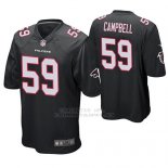 Camiseta NFL Game Hombre Atlanta Falcons De'vondre Campbell Negro Camiseta NFL Game Hombre Atlanta Falcons De'vondre Campbell Negro