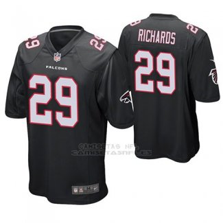 Camiseta NFL Game Hombre Atlanta Falcons Jordan Richards Negro