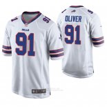 Camiseta NFL Game Hombre Buffalo Bills Ed Oliver Blanco
