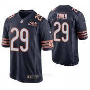 Camiseta NFL Game Hombre Chicago Bears Tarik Cohen 100th Aniversario Azul