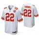 Camiseta NFL Game Hombre Kansas City Chiefs Juan Thornhill Blanco