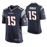 Camiseta NFL Game Hombre New England Patriots Dontrelle Inman Azul